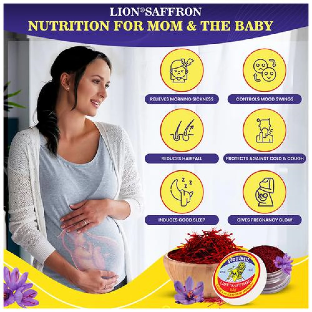 LION SAFFRON Kashmiri Mongra Kesar Grade A++ - Used For Cooking, 0.5 g-7.webp